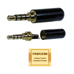 PROFICON 35M4PMMG επίχρυσο 4p φις 3,5mm